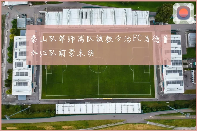 泰山队军师离队执教今治FC马德鲁加归队前景未明